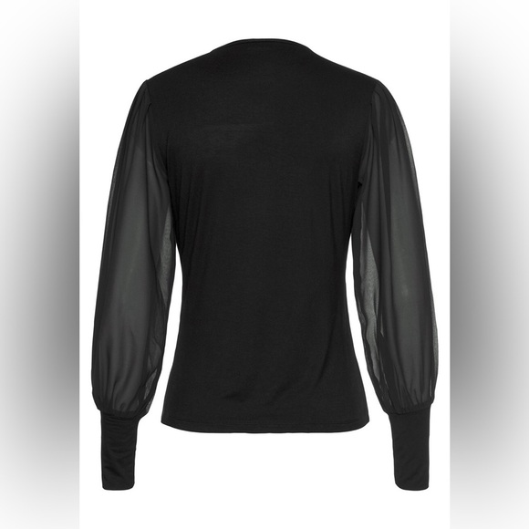 Lascana VENUS NWT Black Women's Top size 4/6 - Picture 13 of 14